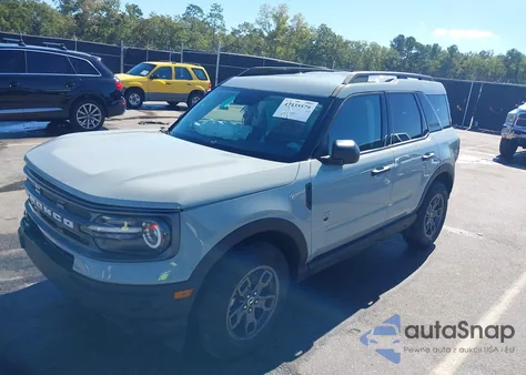 2024 Ford Bronco Sport Big Bend из США, поврежденный, VIN 3FMCR9B65RRE22766